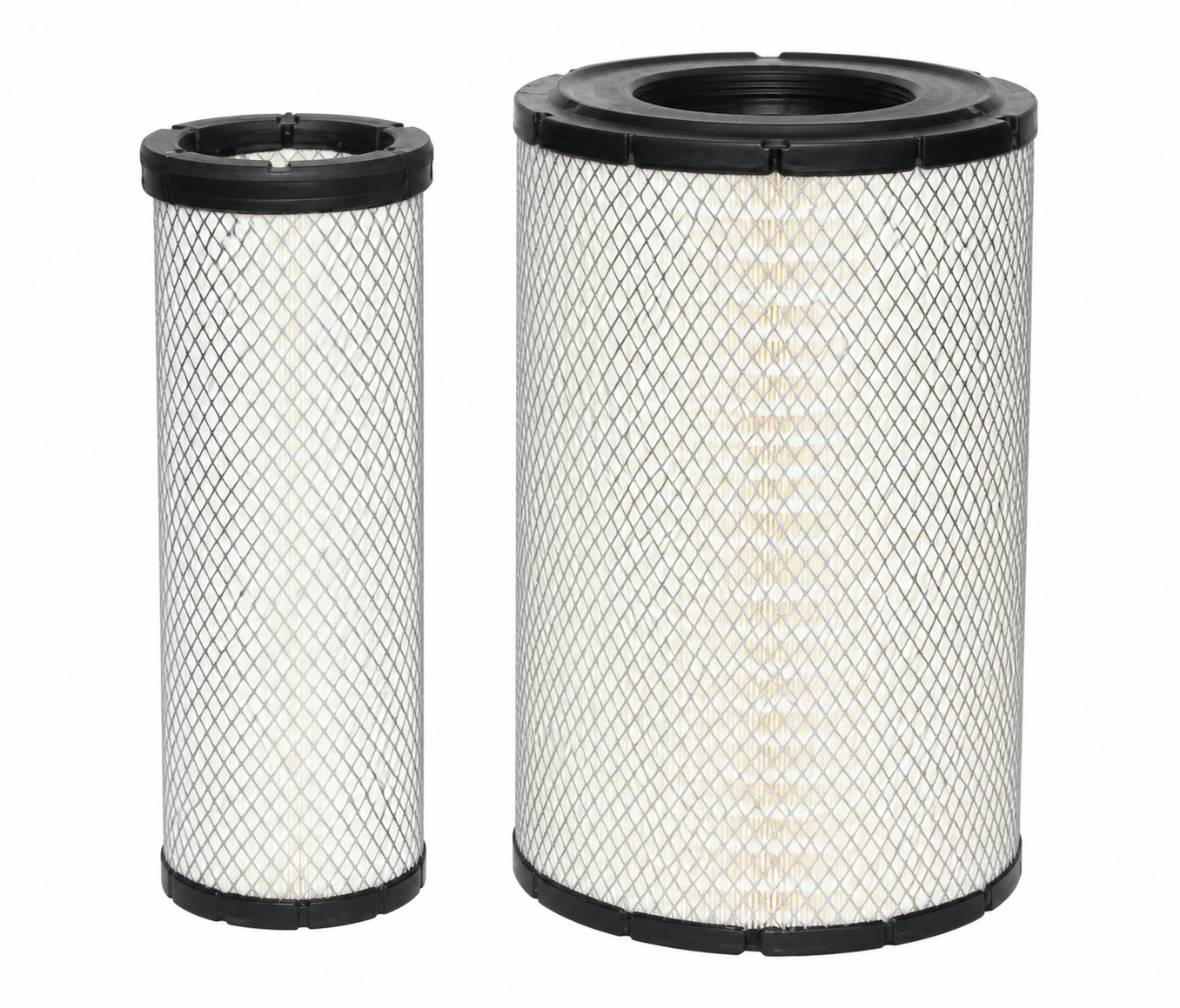 فیلتر هواکش سنگین ژاو AF25756-AF25523 مرتبط با WA10142-42804 داخلی و بیرونی مناسب لودر HL200