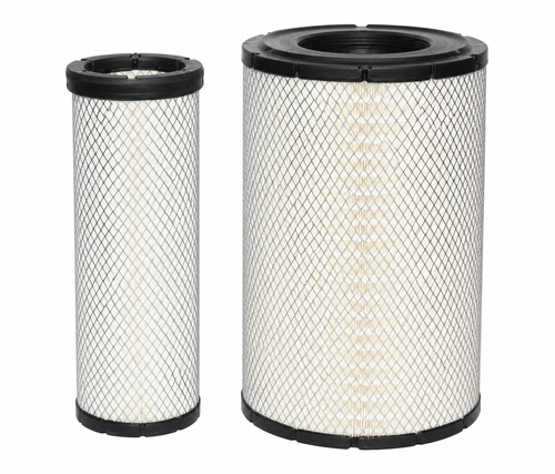 فیلتر هواکش سنگین ژاو AF25756-AF25523 مرتبط با WA10142-42804 داخلی و بیرونی مناسب لودر HL200